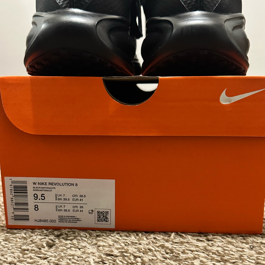 Nike Revolution 8 Black Sneakers